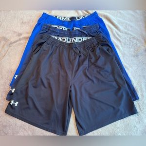 Under Armour Men’s Heatgear loose fit Size Large 3 pair bundle